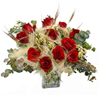 Ramo de rosas Ripoll - Flores RECIÉN CORTADAS y NATURALES de Gran Tamaño - ENTREGA EN 24h con Dedicatoria Personalizable…
